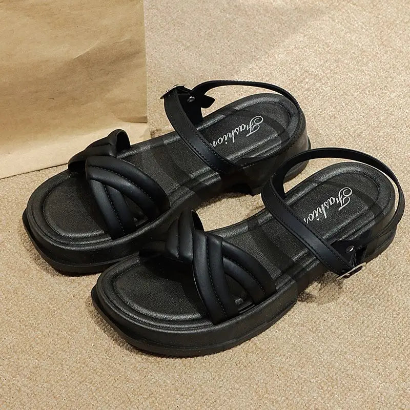 Women's Thick Heel Sandals – Shop at OWNLUXE