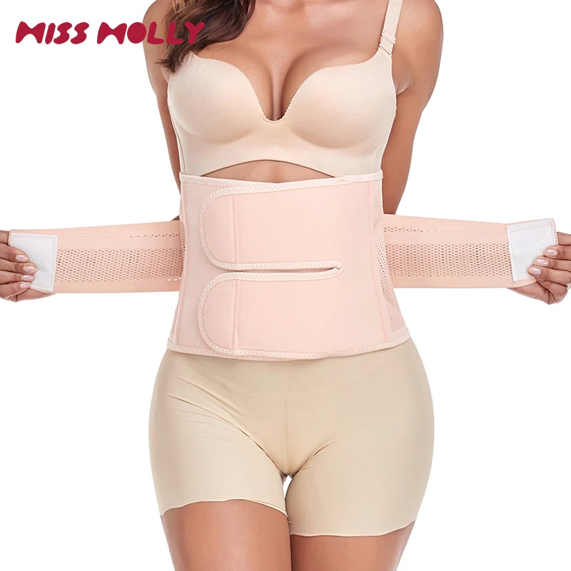 Medium Control Pink Waist Cincher – Wire-Free Shaping