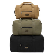 Canvas Travel Duffle Bag – Lightweight Weekender Holdall (S/M/L)