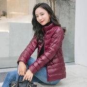 Women Spring Jacket Fashion Short Ultra Lightweight | OWNLUXE