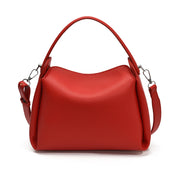 Leftside Small PU Leather Bucket Bag Shoulder Bags Short | OWNLUXE
