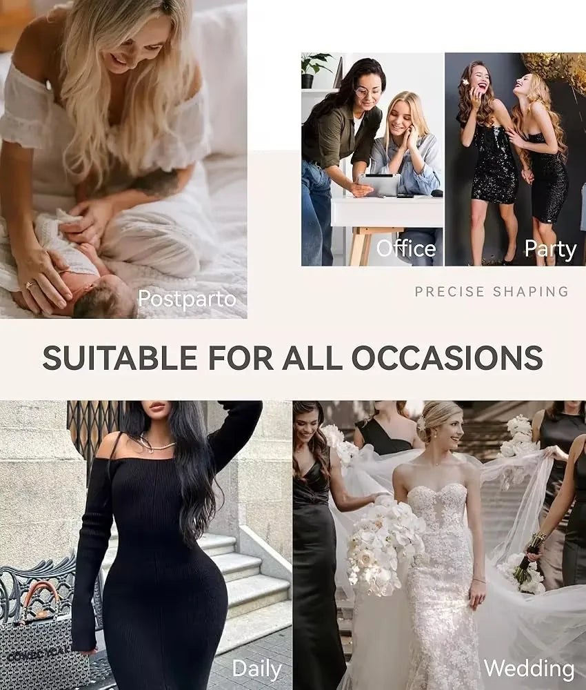 Firm Control Zip Bodysuit Shaper - Wire-Free Sculpting Shapewear | OWNLUXE