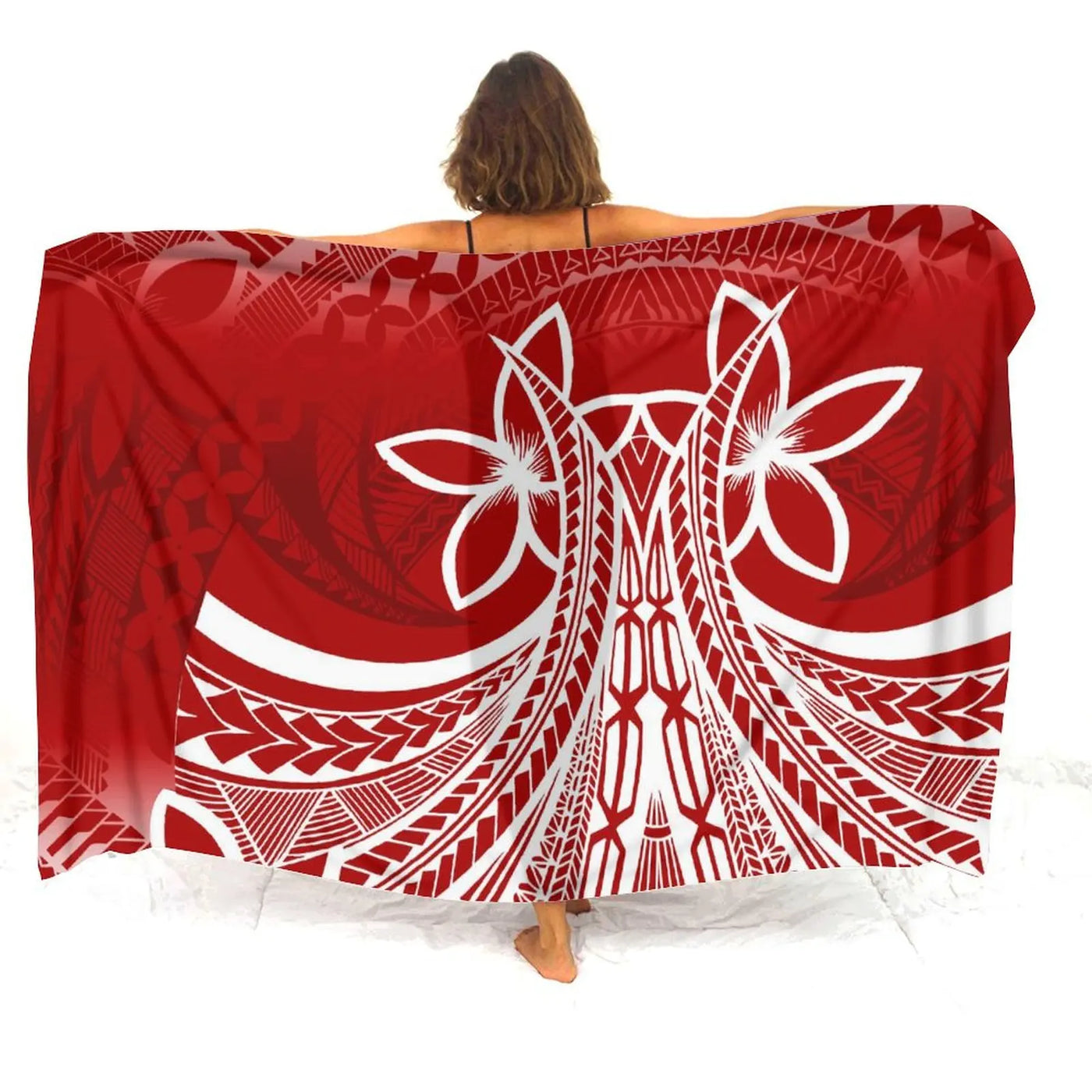 Vintage Printed Swim Cover-Up | OWNLUXE