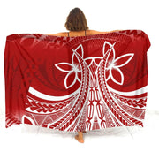 Vintage Printed Swim Cover-Up | OWNLUXE