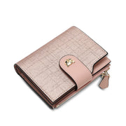 Cowhide Leather Mini Compact Wallet | OWNLUXE