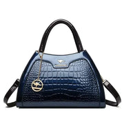 Animal Print Large Capacity Tote Bag - Soft Leather Crossbody | OWNLUXE
