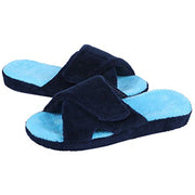 Waffle Cotton Indoor Slippers for Women with Arch Support