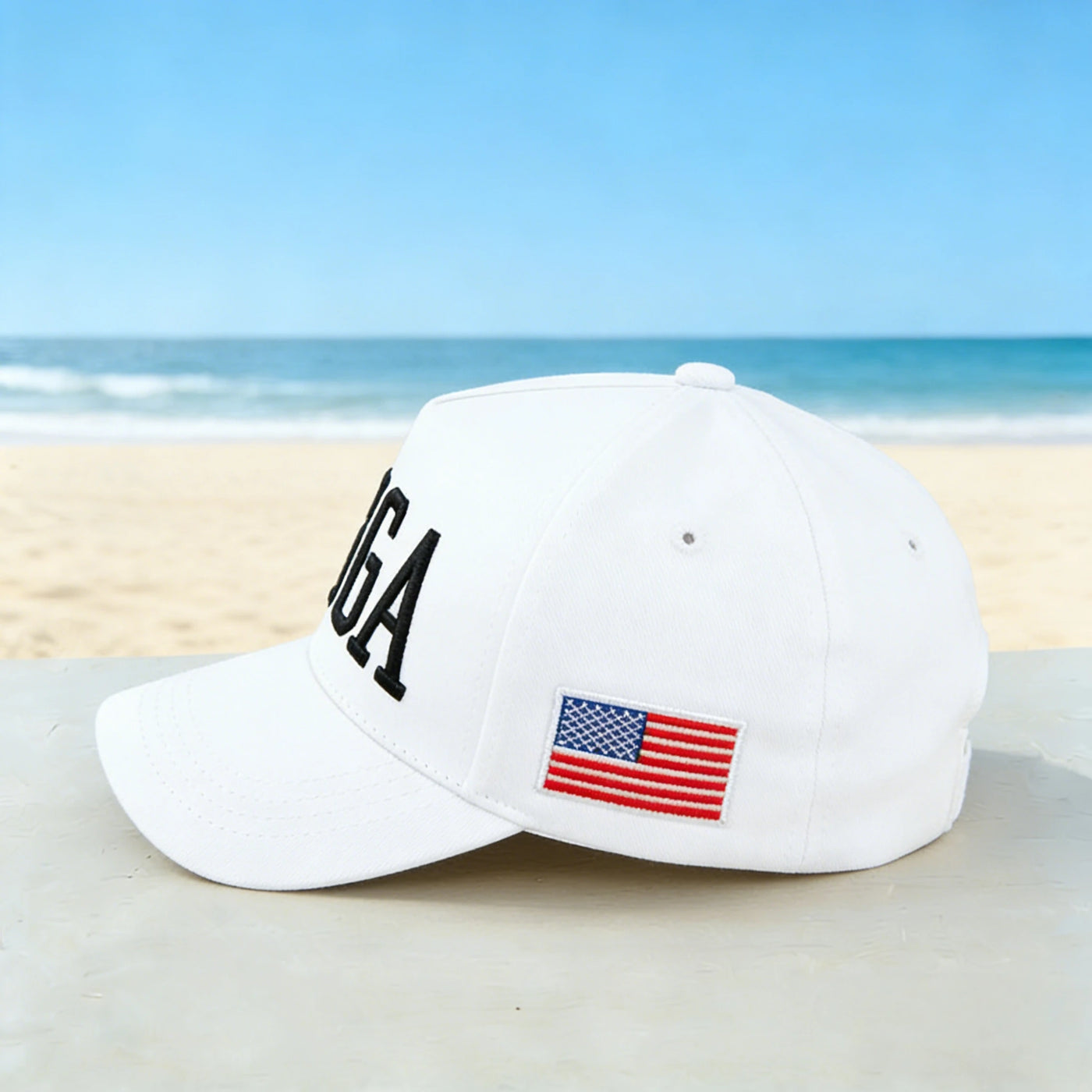 White American Hat | OWNLUXE