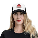 Load image into Gallery viewer, Make Canada Strong Baseball Cap – Unisex Mesh Trucker Snapback
