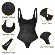 Thong Shapewear Bodysuit - Firm Tummy Control for Women