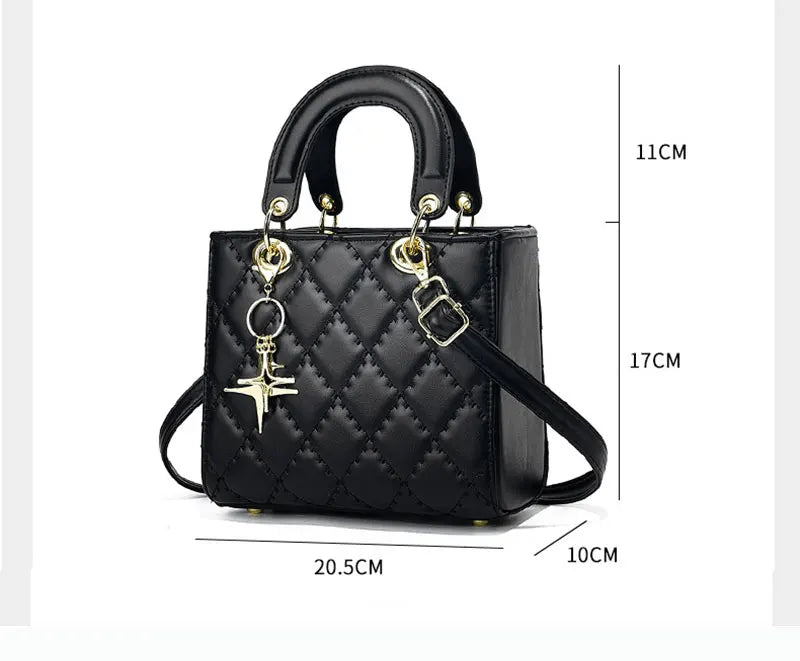 Women's Designer Shoulder Bag - Large Capacity Crossbody Handbag