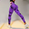 High-Waist Seamless Tie-Dye Running Leggings | OWNLUXE