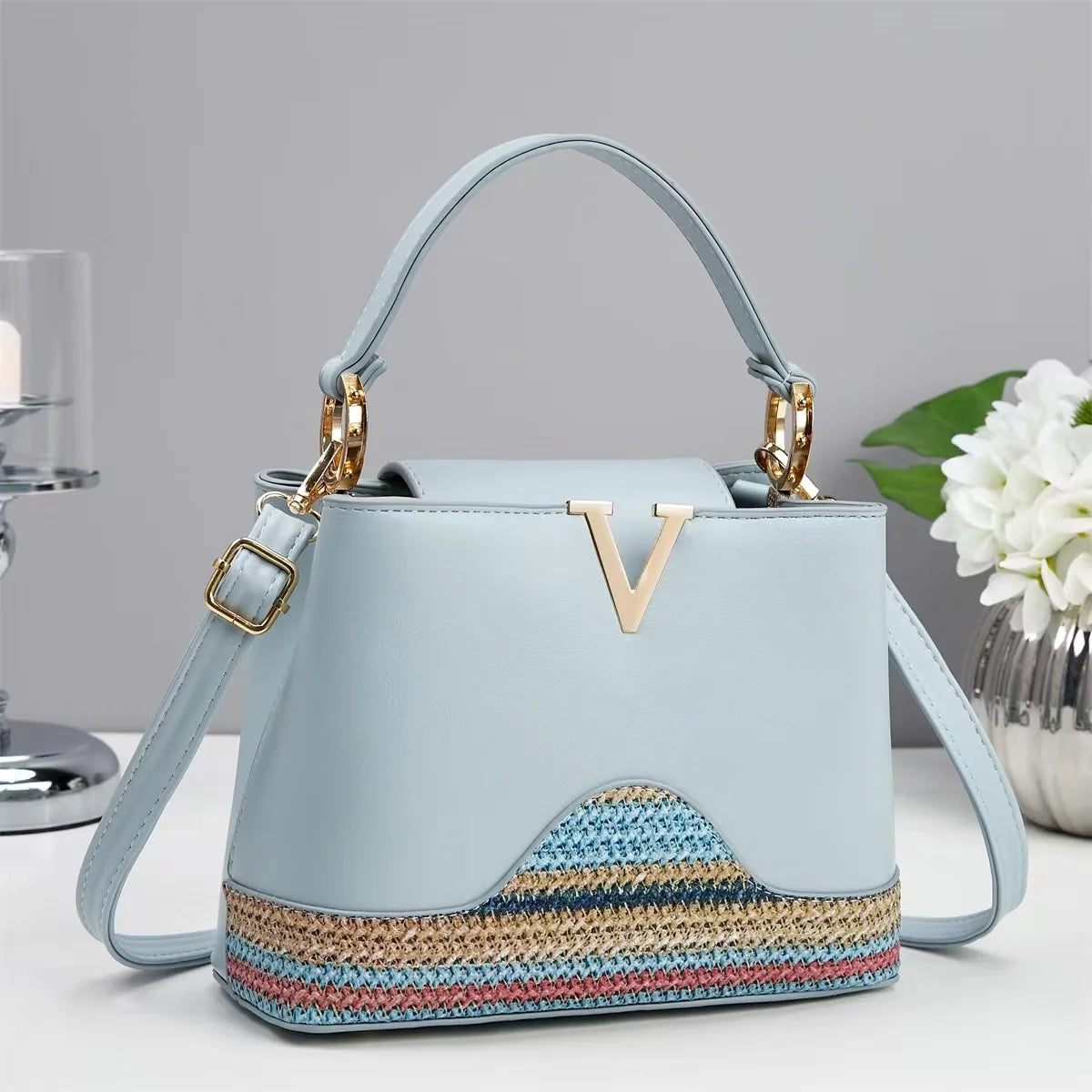 Women's Monogram Shoulder Bag - 2025 Designer Handbag