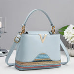 Load image into Gallery viewer, Women's Monogram Shoulder Bag - 2025 Designer Handbag
