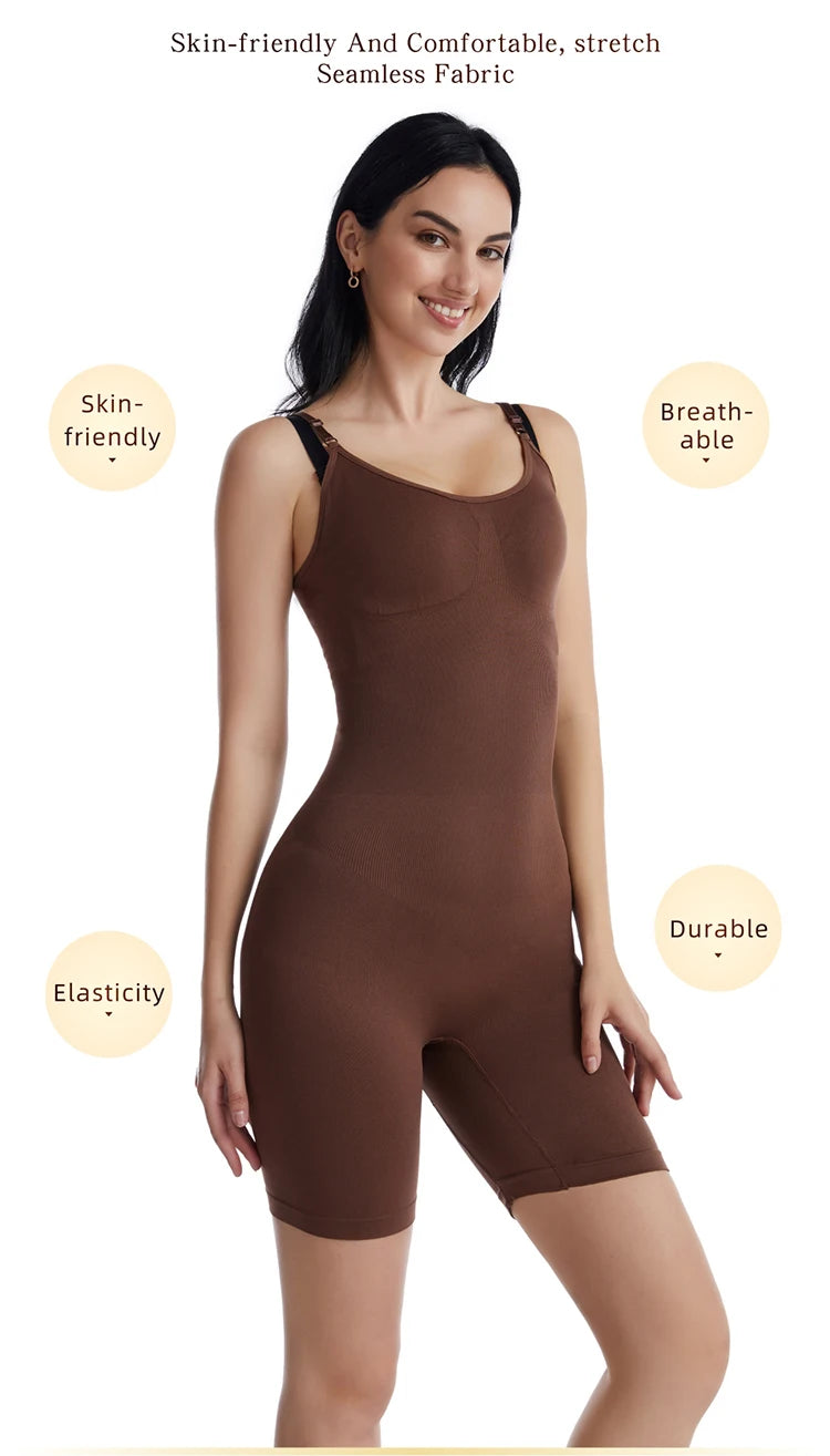 Tummy Control Full Body Shaper Bodysuit – Slimming Shapewear | OWNLUXE