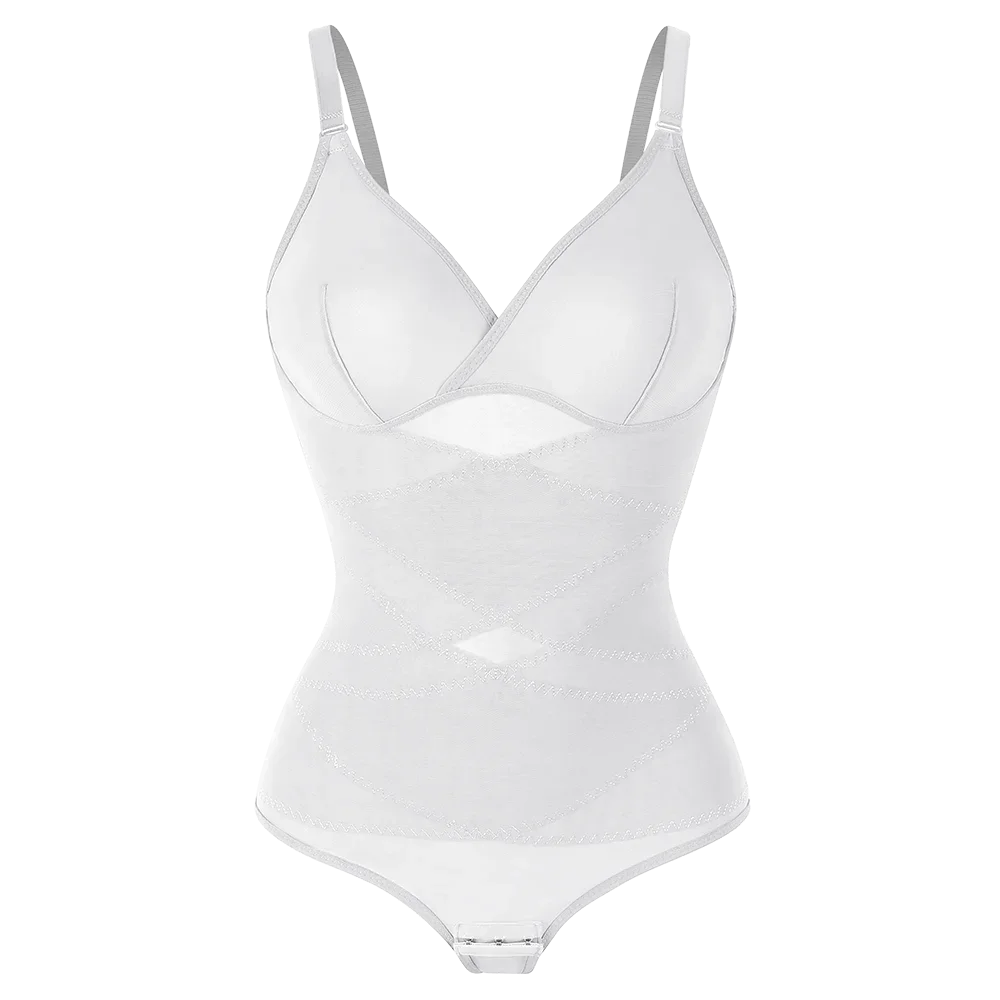 Lace Mesh Bodysuit Shapewear | OWNLUXE