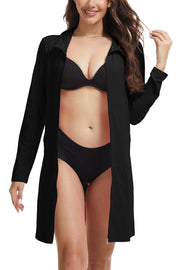 Upf Sun Protection Hoodie Swim Cover-Up | OWNLUXE