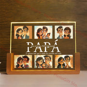 Personalized 3D Acrylic LED Night Light — Custom Name Gift for Family | OWNLUXE