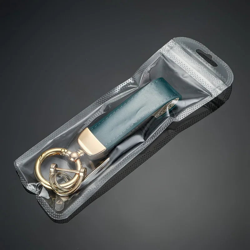 Custom Leather Keychain With Gift Box Personalized Logo | OWNLUXE