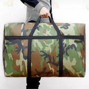 Camouflage Travel Tote Bag – Lightweight Oxford Weekender