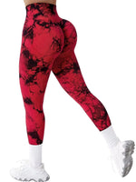 Load image into Gallery viewer, Seamless High-Waist Push-Up Yoga Leggings – Stretchy, Breathable &amp; Form-Fitting
