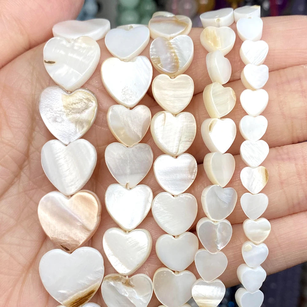 Mother-of-Pearl Heart & Star Beads – DIY Jewelry | OWNLUXE