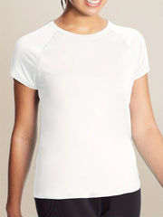 Women's Short Sleeve Round Neck T-Shirt (Black) | OWNLUXE