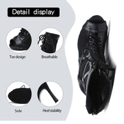 Mesh Zip Dance Ankle Boots – Cuban Heel Ballroom & Latin