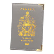 Canada Passport Holder & Travel Organizer – PU Leather Wallet