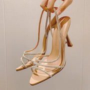 Women's Pointed Toe Pumps (Apricot) – Shop at OWNLUXE