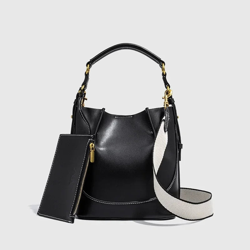 Canvas Bucket Bag | OWNLUXE