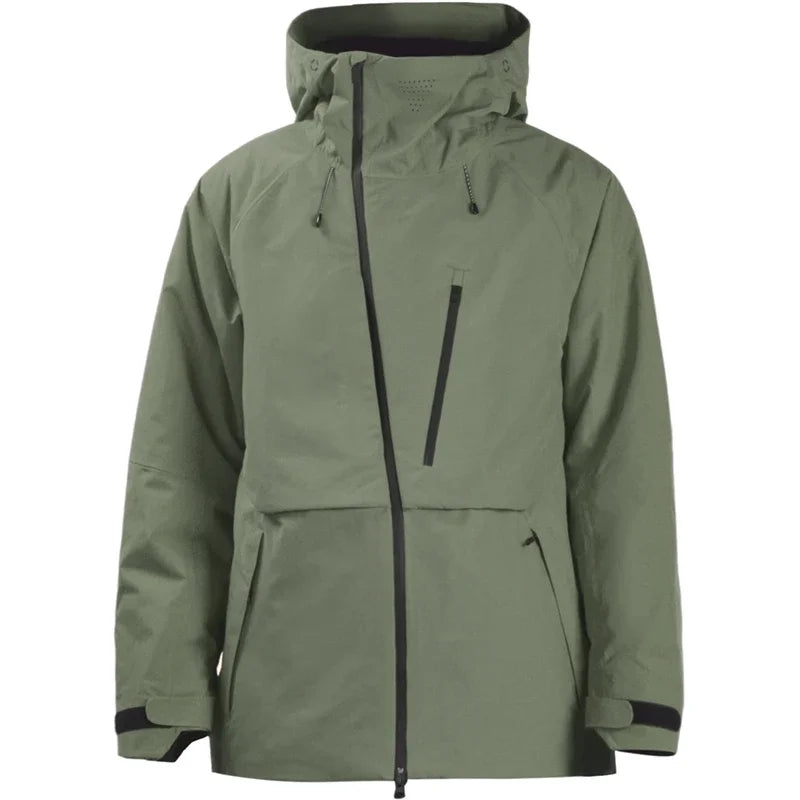 Oversized Windproof Snowboard Jacket – Waterproof Winter Shell