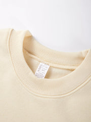 Canada Maple Leaf Fleece Pullover Sweatshirt – Unisex Oversized Casual Top | OWNLUXE