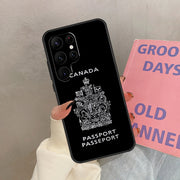 Canada Canadian Flag Case For Samsung Galaxy S25 Ultra S20 S21 S22 S23 S24 Ultra S9 S10 Plus S25 FE Cover Coque