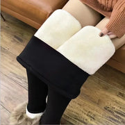 High-Waist Velvet Leggings | OWNLUXE