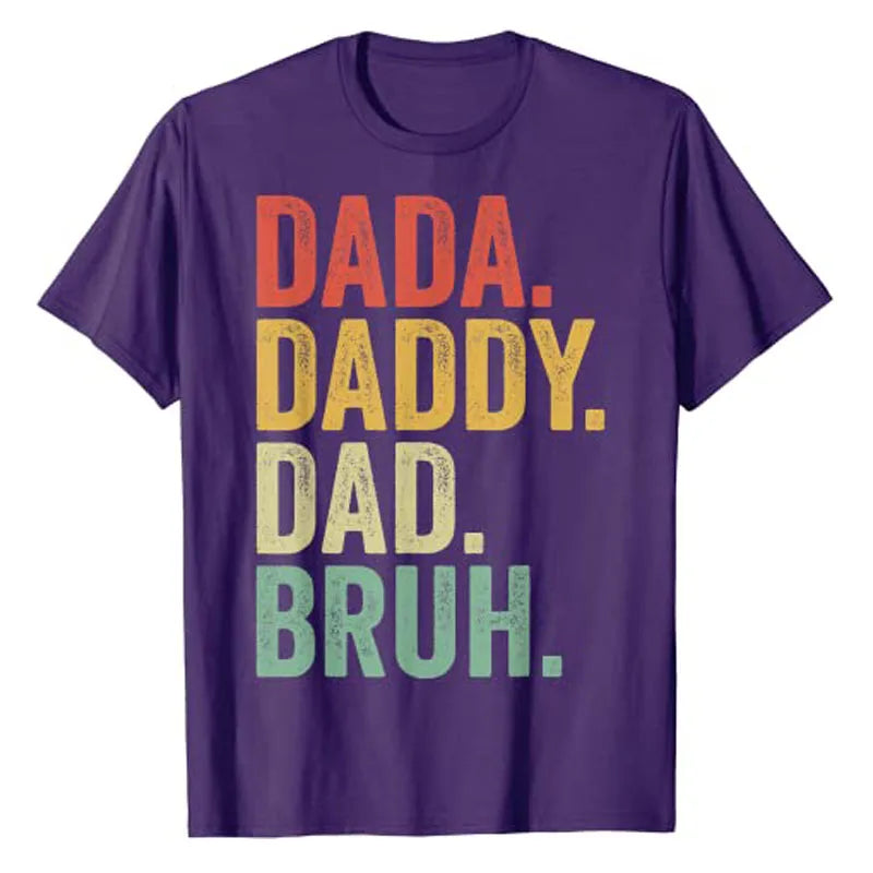 Dad Bruh Vintage Tee – Funny Father’s Day Shirt | T-shirt humoristique pour papa – Fête des Pères