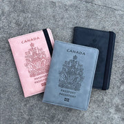 Canada Passport Cover with RFID Protection – Travel Wallet for Women
