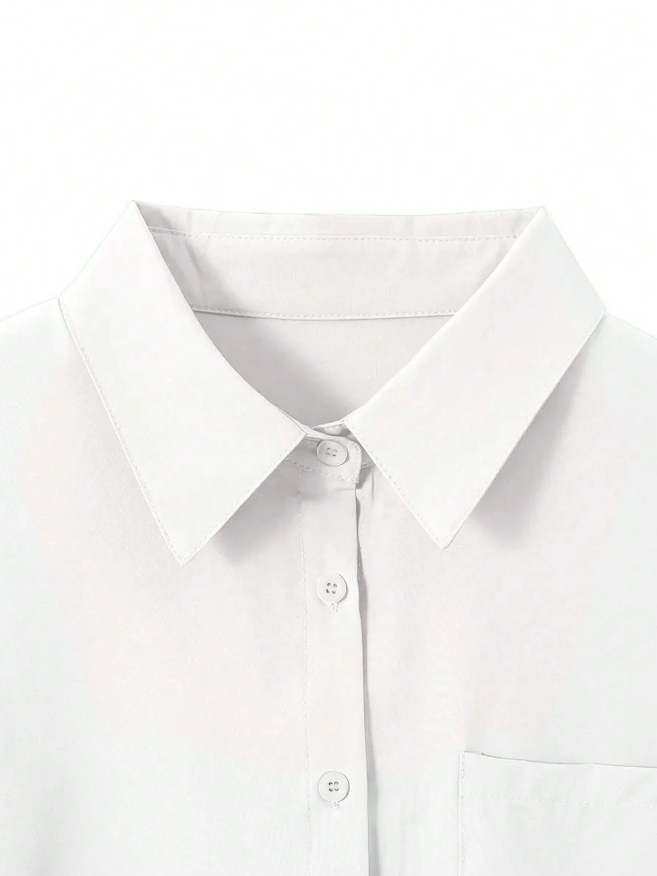 Plus-Size Long-Sleeve Extended-Size Blouse | OWNLUXE
