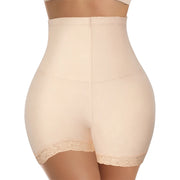 High Waisted Padded Butt Lifter Shapewear - Tummy Control Panty