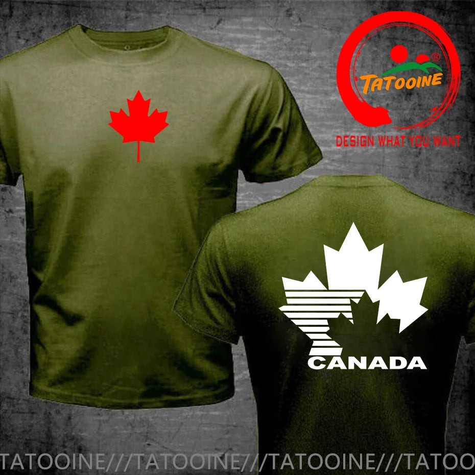 Canada Day Graphic T-Shirt | Maple Leaf & Flag Tee | OWNLUXE