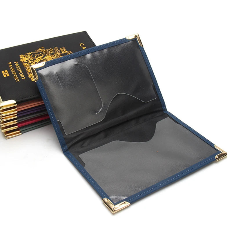Canada Passport Holder & Travel Organizer – PU Leather Wallet