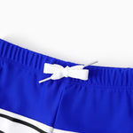 Load image into Gallery viewer, Matching Family Swimwear – Striped Summer Vacation Set | Maillots de bain assortis pour la famille – Ensemble rayé d&#39;été
