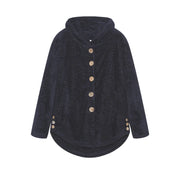 Pleated Printed Long-Sleeve Coat | OWNLUXE