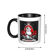 Canada Canadian Maple Leaf Roundel Mug Funny Ceramic Coffee Cups Tea Mugs Milk Cup Drinkware Gift for Friends