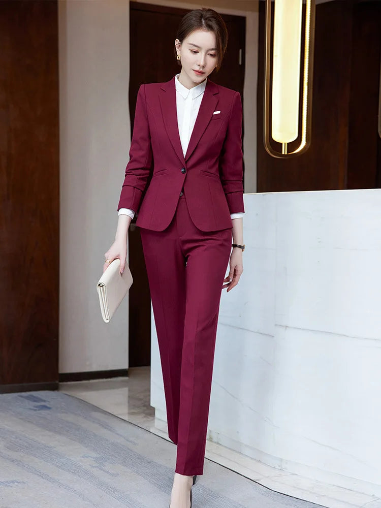 Women's Novelty Wine Jacket | OWNLUXE