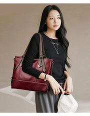 Four Arrows Luxury Handbag – Top Quality PU Leather Designer Shoulder Crossbody