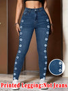 Women's Seamless Denim Leggings | OWNLUXE