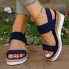 Women's Plus-Size Sandals (Black) | OWNLUXE