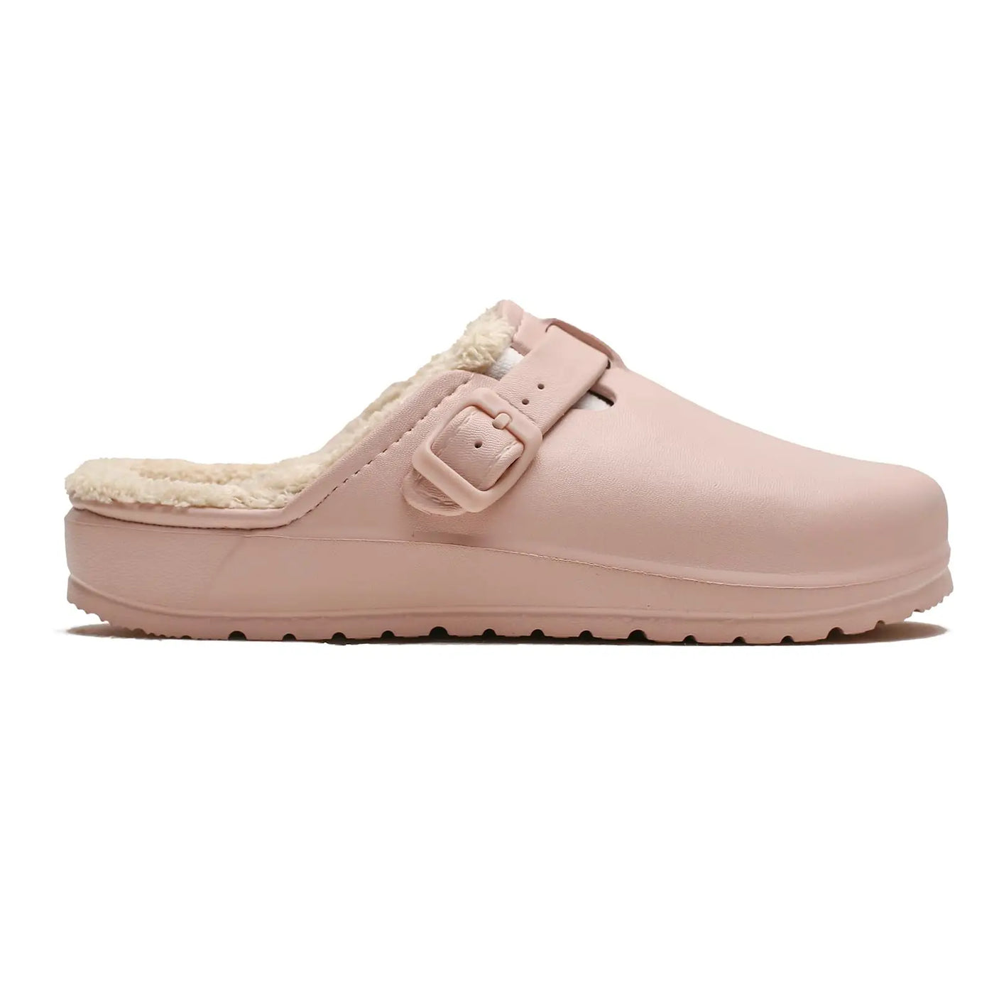 Women’s Winter Clogs Cotton-Lined Slip-On Garden Mules