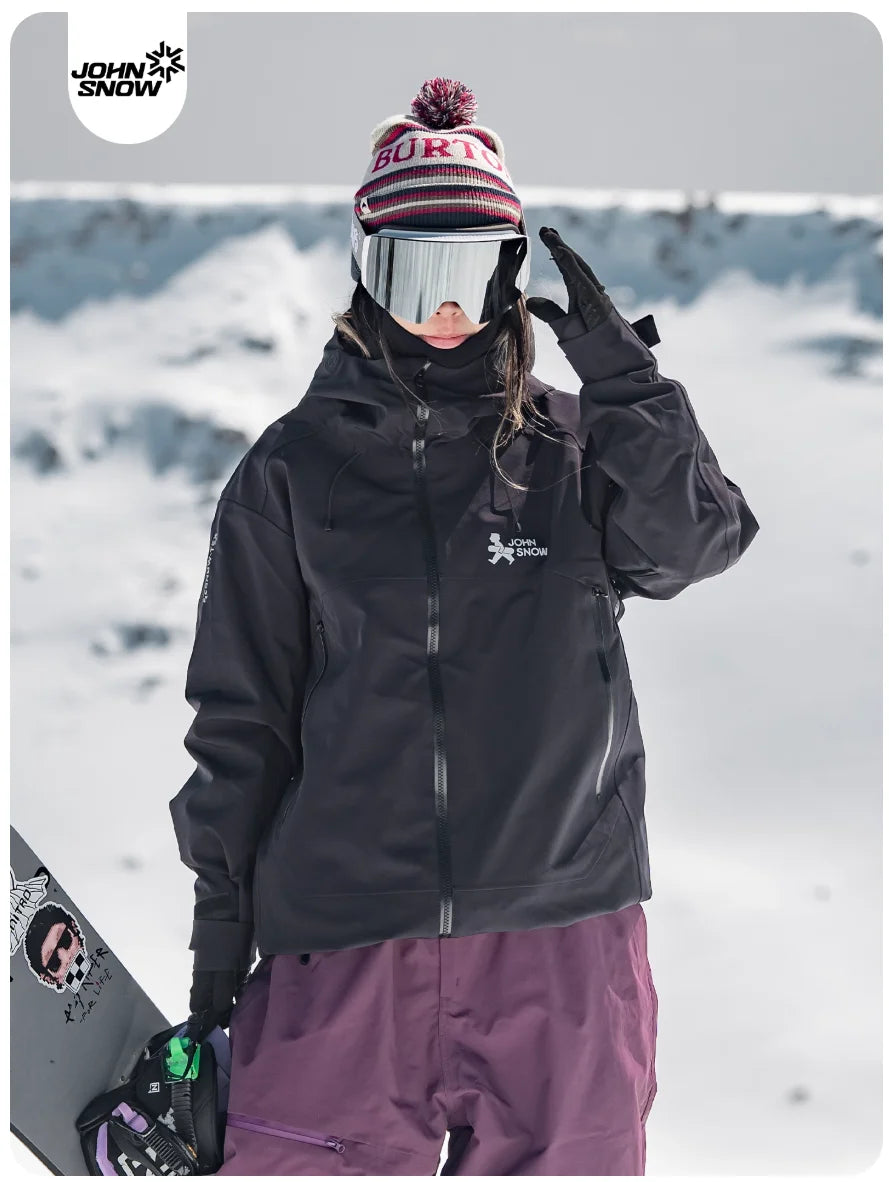 Women’s High-Performance Waterproof Ski Jacket – Pro Snow Shell
